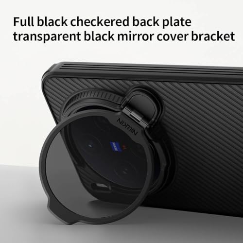 Image of Nillkin Camshield Prop Magnetic Back Cover Camera Protective Plastic Backcover case for (Black, Vivo X300)