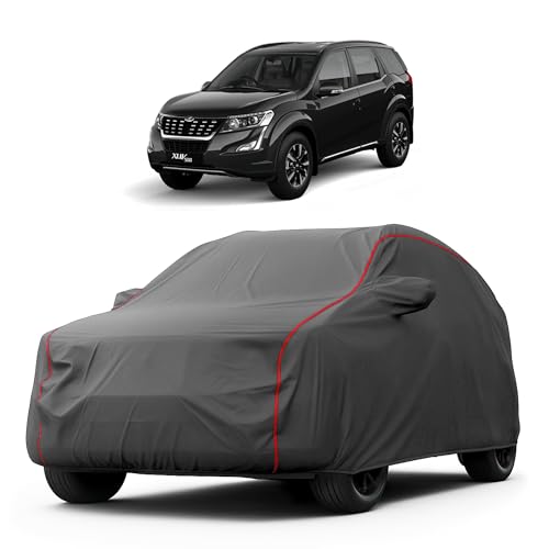 Image of Heavy-Duty Car Cover for Compatible with Mahindra XUV 500 (2011 to 2025 All Models) Deluxe Car Protection Cover - Waterproof & UV-Resistant All-Season Exterior Protection