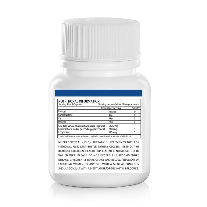 RNPL Ayurveda's Thyrofit Capsules | Pack of 30 Capsules | Helpful in Thyroid | Herbal and Safe Product - Image 5 thumbnail