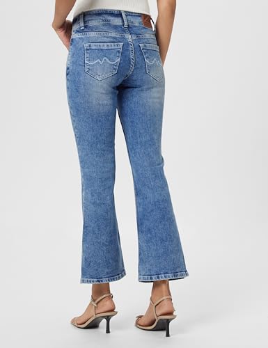 Image of Pepe Jeans Women's Mid Rise Slim Jeans