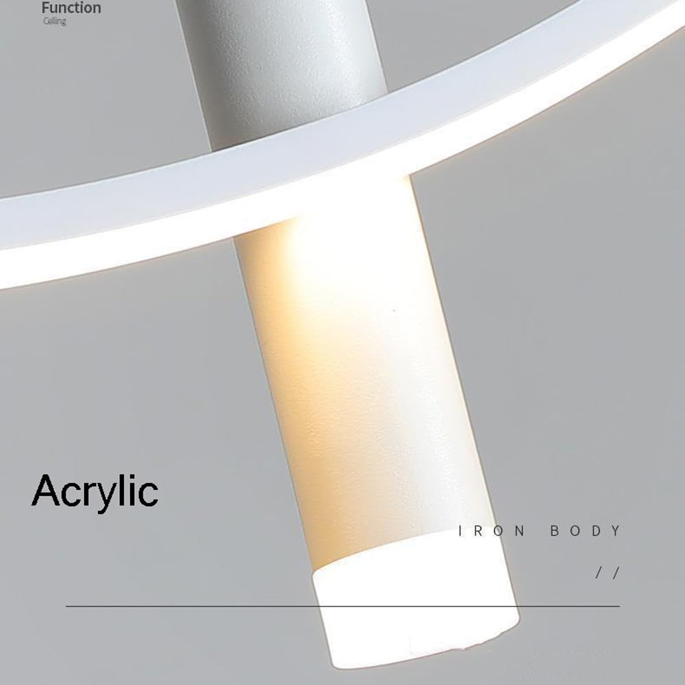 Lampy sufitowe, ściemnialne żyrandole liniowe LED do jadalni, długa fala biała lampa wisząca z reflektorem, metal i żelazo, wyspa kuchenna, nowoczesna lampa wisząca dla so
