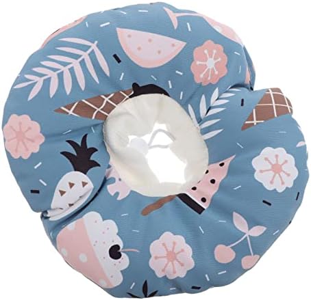 Ipetboom Elizabeth Circle Anti- Lick Collar Pet Elizabeth Collar Cat Collar Small Puppy Collar Cat Healing Cone Pet Healing Cone Cat Recovery Collar Pet Neck Decor Cotton Collars The Dog