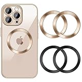 【4個入り】多彩な色 メタルリング MagSafe対応 リング ワイヤレス充電対応 磁気増強 マグセーフ iPhone16 15 14 13 12シリーズ対応 Galaxy スマホ対応 スマホリング 貼り付け簡単 (2ゴールド+2ブラック)