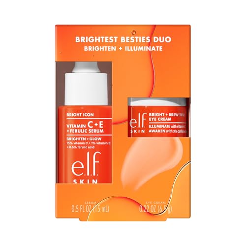 BRIGHTENING DYNAMIC DUO Mini vitamin C, set skincare da viaggio con crema contorno occhi e siero viso, uniforma e illumina il colorito rivelando la tua versione migliore
