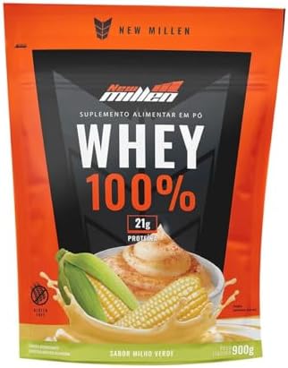 Whey 100% - 900g Refil Milho Verde - New Millen