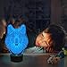 FULLOSUN 3D Wolf Night Light, Optical Illusion Lamp for Home Decor & Co-Sleeping,Remote Controller with 16 Color Changing Birthday Gifts for Kids, Boys & Men
