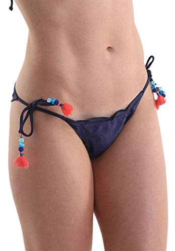 Calcinha Biquíni Avulso Ripple Orquídea - Azul Marinho - GG