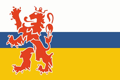 Drapeau XL Limbourg double surpiqûre grand format paysage 2.16m²