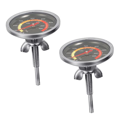 FUNOMOCYA Accurate Oven Thermometer Set 2pcs Food Thermometer 0-400? Range for Easy Kitchen Cooking