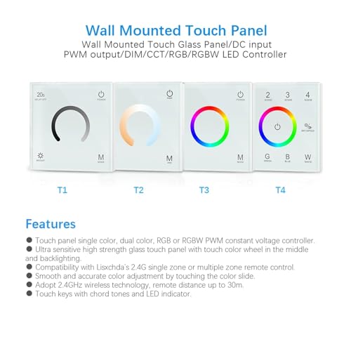 Variateur mural tactile LSD-V3 pour l'éclairage de votre salon - 4