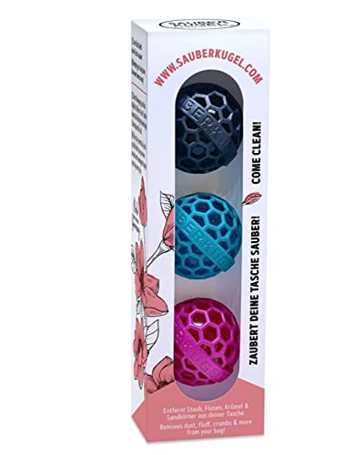 Image of Sauberkugel - The Clean Ball - The clever way of cleaning purses, bags, backpacks and school bags