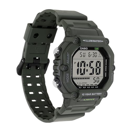 Image of Casio AE-1600HX-3AVDF Digital Clear Watch Unisex (D438)
