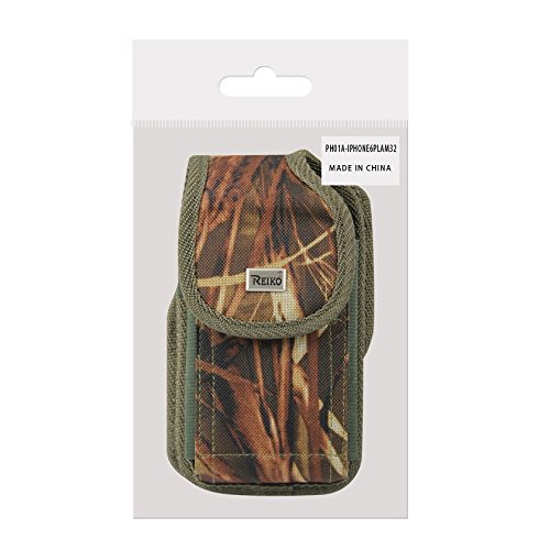 Reiko Rugged Vertical Pouch With Belt Clip For Iphone 6 4.7Inch, Iphone 6S 4.7Inch- Retail Packaging - Leaf Design #TOP3