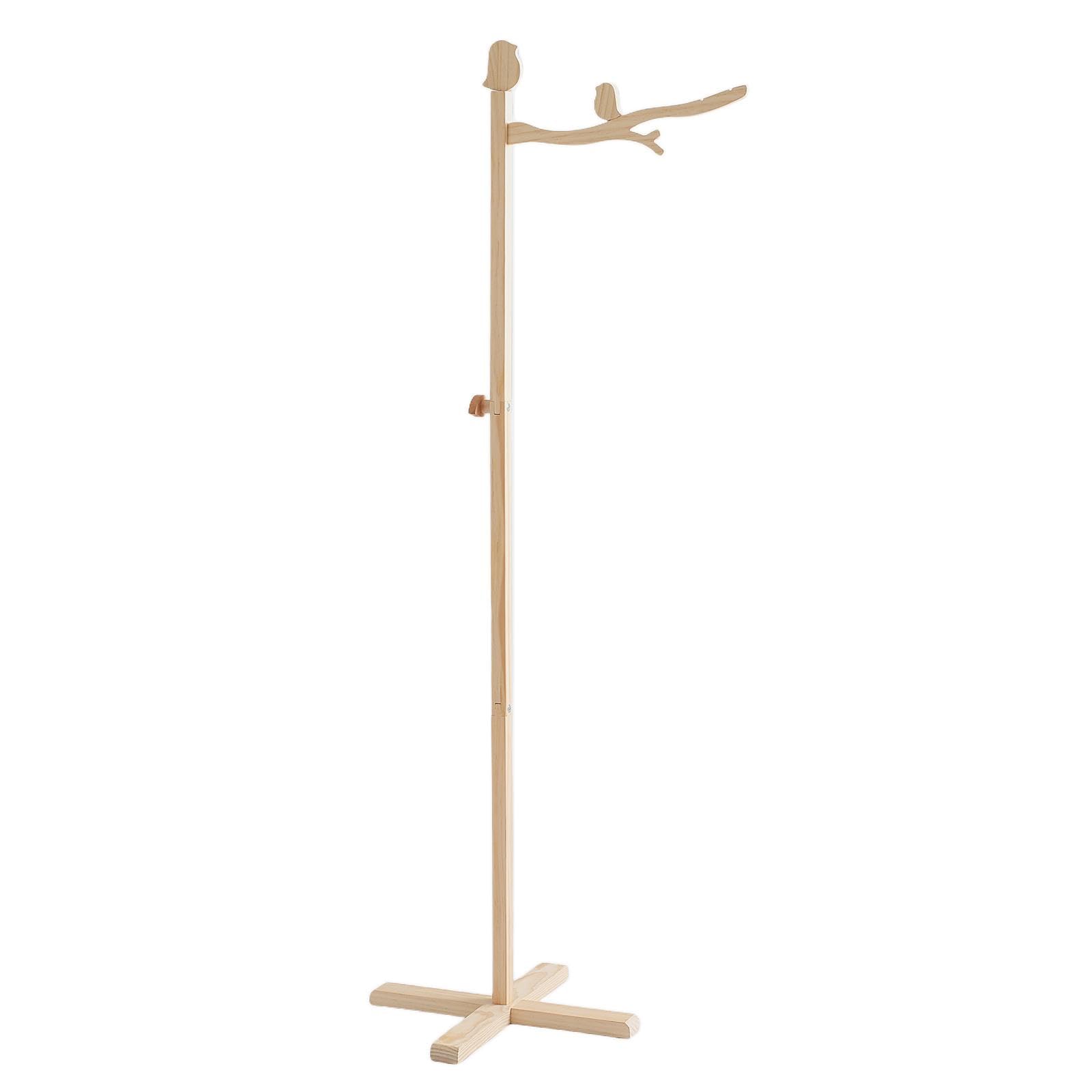 Fenteer Mobile für Kinder, Hängemobile aus Holz, Bodenstehend, Nordisches Design, Vogel-Form, Ideal für Kinderzimmer