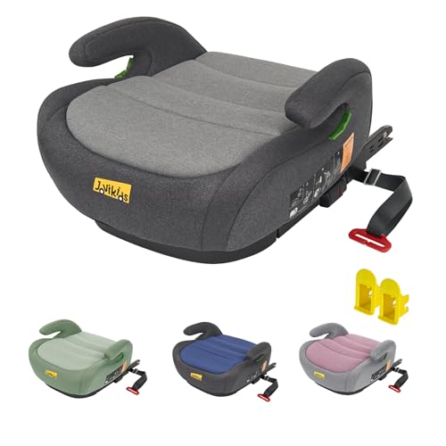 Jovikids I-Size Stoelverhoger auto ISOFIX voor Kinderen 6-12 Jaar, 125-150 cm, Kinderzitverhoging...