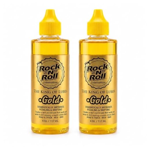 Rock N Roll 135816 Gold Chain Lubricant, 4-Ounce (2-Pack)