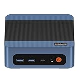 BOSGAME E5 Mini PC Windows 11 Pro, Mini Computers AMD Ryzen 3 5300U, 16GB DDR4 1TB PCIe SSD, 4K Triple Display, Type-C & USB3.2, Dual RJ45, Wi-Fi 5/BT 5.0, Mini Desktop Computer for Home/Office