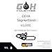 Sägekettenöl VG 100 | 10 L | Hochwertiges Kettenöl für Motorsägen | Starke Haftung & Verschleißschutz | kompatibel mit Stihl, Husqvarna, Makita & Dolmar| Profi Kettensägenöl | GEHA