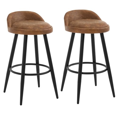 WOLTU Barhocker 2er Set, Barstuhl Küchenhocker, hoher Hocker mit...