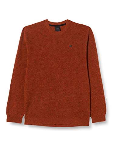 - Pull en Laine Orange foncé Homme - Sadak - XL - Orange
