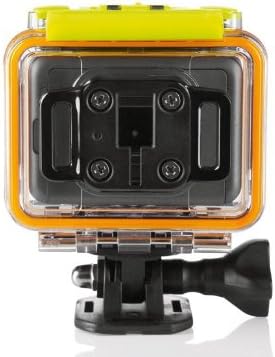 Back view of Silvercrest Camcorder in waterproof housing