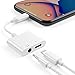 Produktbild ZERKAR Kopfhörer Adapter für iPhone auf 3,5 mm AUX Audio Splitter, Kopfhöreranschluss Adapter für iPhone auf 3,5 mm Klinkenadapter Kompatibel mit iPhone 12/11/XS MAX/XR/X/8/7/6/iPad