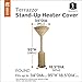 Classic Accessories Terrazzo Water-Resistant 34 Inch Round Stand-Up Patio Heater Cover, Patio Furniture Covers
