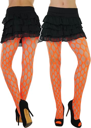 Image of ToBeInStyle Women's Large Mesh Fishnet Patterned Pantyhose Tights