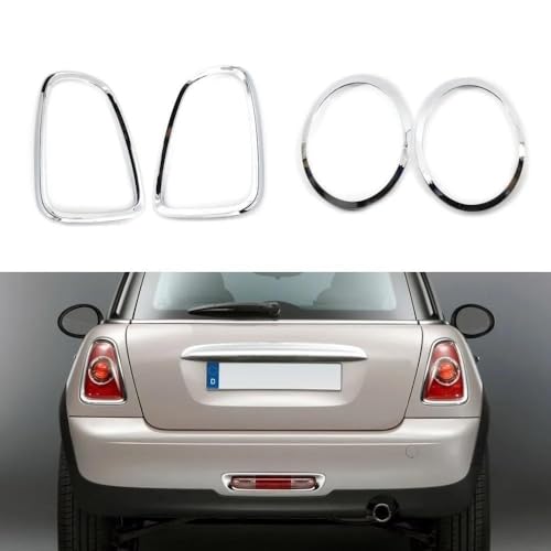 Feu arrière carcasse cadre de protection robuste pour phares Mini Cooper - 2