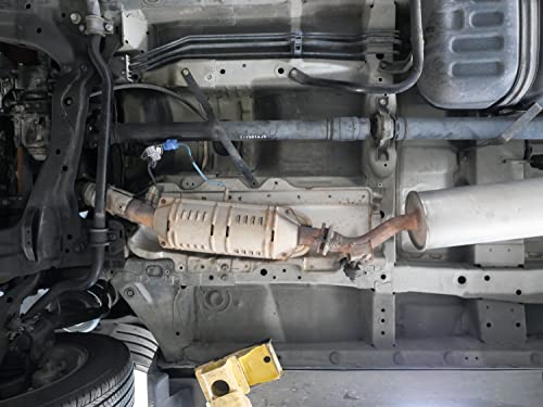 Anti-Theft Catalytic Converter Shield Compatible With 2003-2011 Honda Element By Miller Cat - 304 Stainless Steel Cat Shield #TOP4