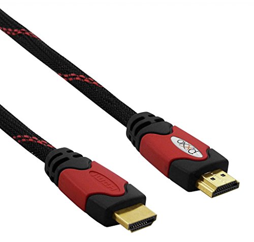Cabo HDMI, Pixxo, Cabos para Computadores e Notebooks, Preto/Vermelho