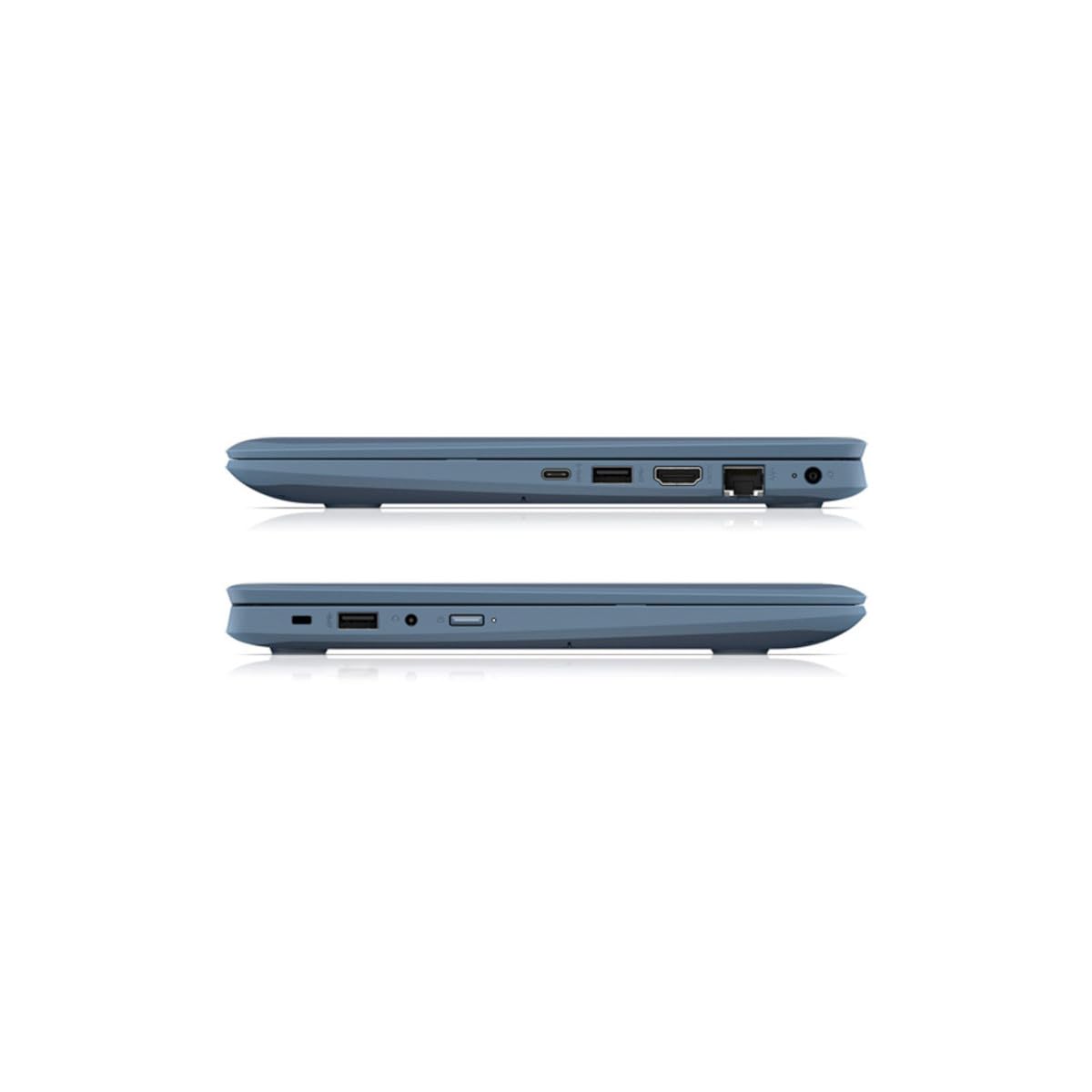 HP Business Laptop Notebook ProBook X360 11 G5 Pentium N5030 4GB 128GB SSD 1366x768 Touchscreen Windows 11 (Blue) QWERTZ (Generalüberholt)