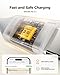 Silkland USB C Kabel 0.3m, 240W PD 3.1 Schnellladekabel USB-C auf USB-C für Handys S26 Powerbank Mac Mini M4 MacBook Android Auto Tablet Laptop, Geflochtenes USBC Ladekabel für Auto Büro Zuhause
