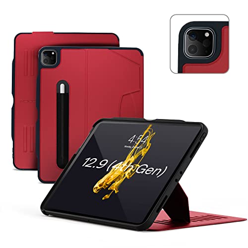 Black Friday ๐ฅ ZUGU CASE Alpha Case for 2020 iPad Pro 12.9 inch (4th Gen)- Ultra Slim Protective Case - Wireless Apple Pencil Charging - Convenient Magnetic Stand & Sleep/Wake Cover (Red) Black Friday ๐ฅ ZUGU CASE Alpha Case for 2020 iPad Pro 12.9 inch (4th Gen)- Ultra Slim Protective Case - Wireless Apple Pencil Charging - Convenient Magnetic Stand & Sleep/Wake Cover (Red)