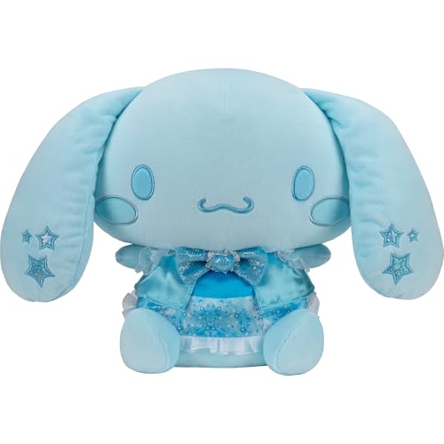 Hello Kitty® and Friends, 12-inch Cinnamoroll™ Plush, Tonal Sparkle Collection - Officially Licensed Sanrio® Product - Ages 6+