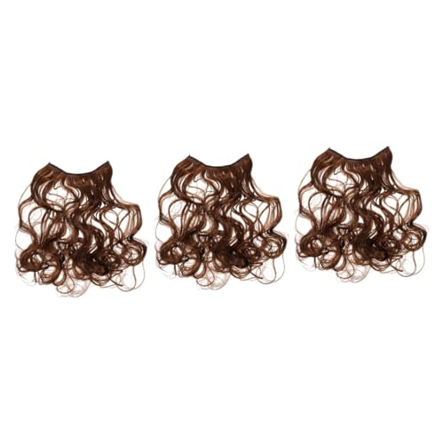 Extensions cheveux wavy pour mariage et soirées élégantes - DOITOOL 3 pièces