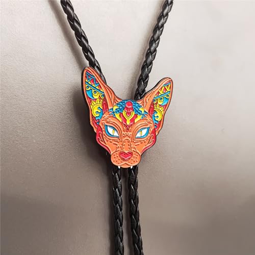 Image of Animal & Plant Bola Tie Bolo Tie Wedding Necklace for Men Women Groomsmen Western Cowboy Necktie