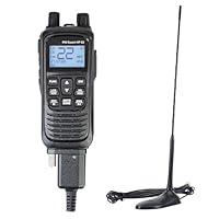 Kit Tragbarer CB-Radiosender PNI Escort HP 82, Multistandard, 4 W, 12 V, AM-FM mit CB-Antenne PNI Extra 45 mit Magnet