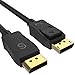 Produktbild Syncwire DisplayPort Kabel - 1,5M Vergoldetes DisplayPort zu DisplayPort Kabel High-Speed Auflösung Kabel unterstützt Fire TV, Apple TV, Ethernet, Audio Return, 2160p, HD 1080p, 3D, 4K  Schwarz