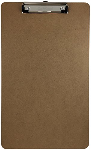 Trade Quest Legal Size Clipboard Low Profile Clip Hardboard Single (Pack of 1)