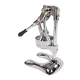 HEEPDD Smicchiatore Manuale di Spremitura a Mano, Spremiatura in Acciaio Inossidabile Spremere a Mano Estrattore di Frutta a Extractor Separato Base a Forma di U per Arance Limoni