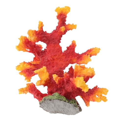 VALICLUD - VALICLUD Décoration Récif Corallien en Résine pour Aquarium, Coraux Artificiels Solide, Ornement Décoratif Écologique pour Poissons, Facile à Nettoyer, Paysage sous-Marin Naturel et Refuge