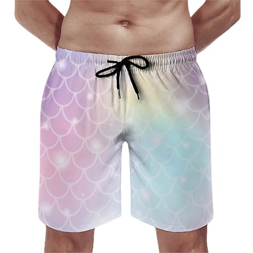 Maillot de bain rose pailleté homme pour vos soirées de plage