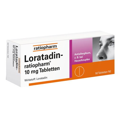 Loratadin Ratiopharm 10 Mg Tabletten 50 St