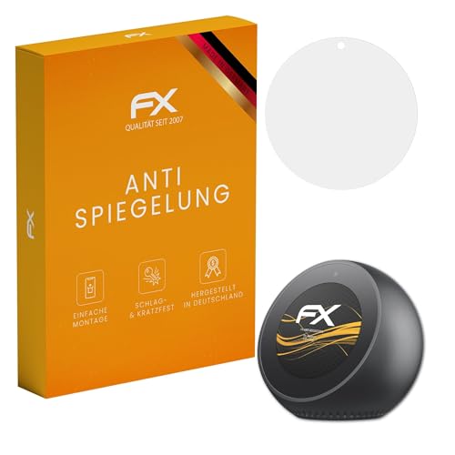 atFoliX Screen Protector compatible with Amazn Echó Spot Screen Protection Film, anti-reflective and shock-absorbing FX Protector Film (3X)