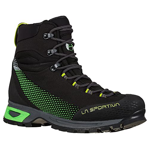 La Sportiva Mens Trango Trk Gtx Hiking Boots, Black/Flash Green, 11.5 #TOP1