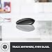 Logitech MX Anywhere 3 Compact Performance Mouse, Wireless, Fast Scroll, Any Surface, Portable, 4000DPI, Customizable Buttons, USB-C Bluetooth - Graphite - With Free Adobe Creative Cloud Subscription
