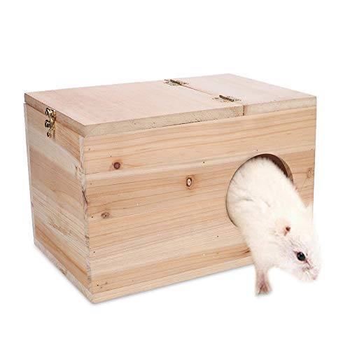 Hamster Paarungszucht Box Papagei Zucht Nistkasten Links Offenes Fenster Große Größe Vogel Holz Brutkasten Für Kleintier Chinchilla Eichhörnchen