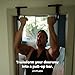 Jayflex CrossGrips Compact Pull Up Bar - Pull Up Bar Door Frame for Work from Home Fitness - Adjustable Door Frame Pullup Bar Handles - 250 lbs Capacity