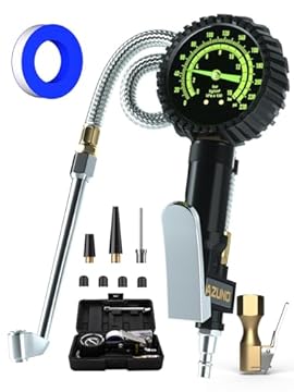 tire inflator dial gauge